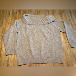 Cozy Gray Knit Sweater